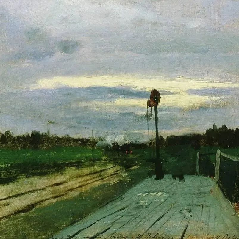 列维坦风景作品