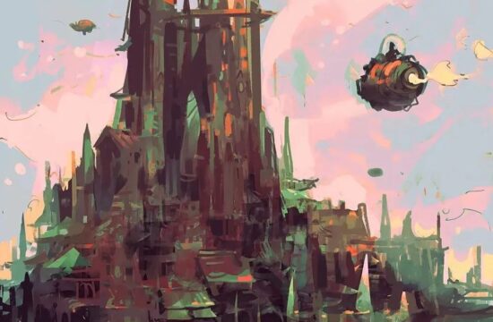 强氛围意识流！随心所欲的用色，土耳其画师Reza Afshar作品分享-7.GAME