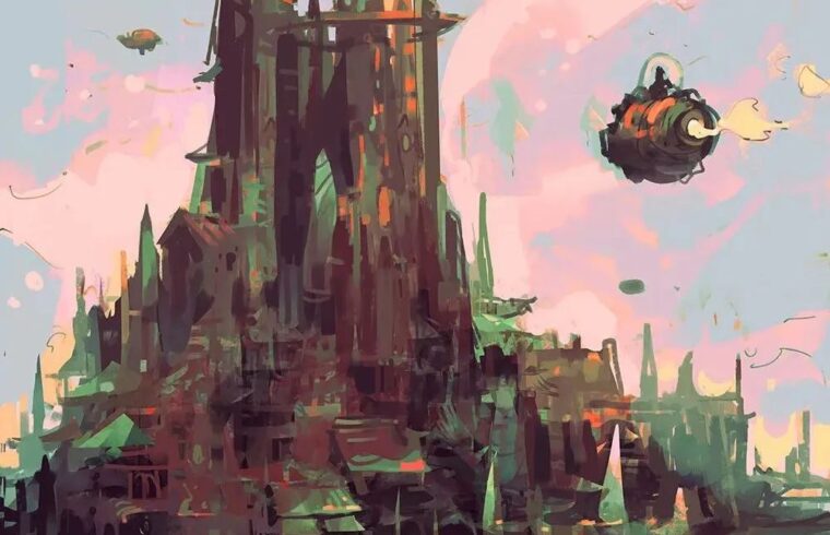 强氛围意识流！随心所欲的用色，土耳其画师Reza Afshar作品分享-7.GAME