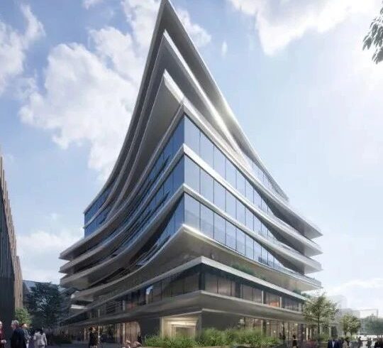 ZAHA | 立陶宛“悬臂式”商业中心