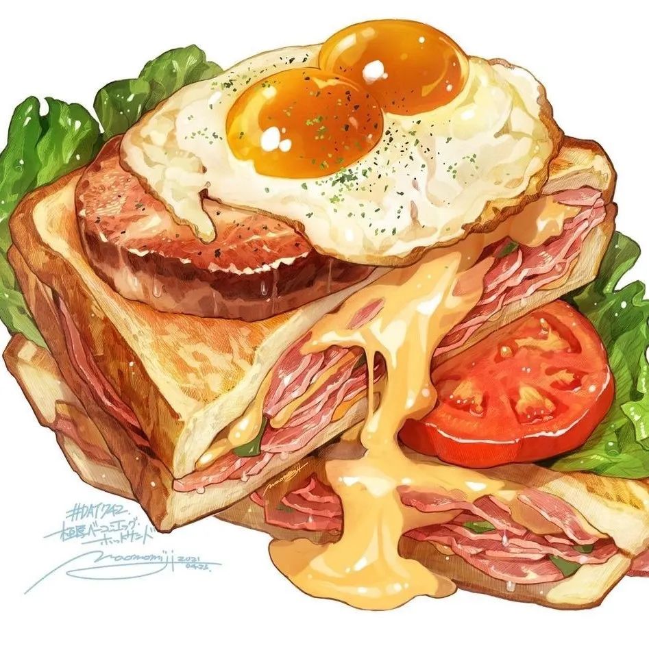 画师もみじ真魚绘画作品