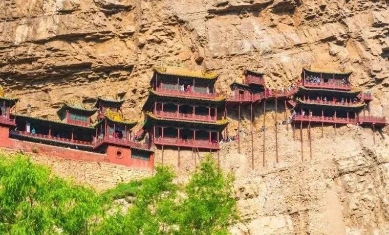 悬空寺是如何做到悬空的？