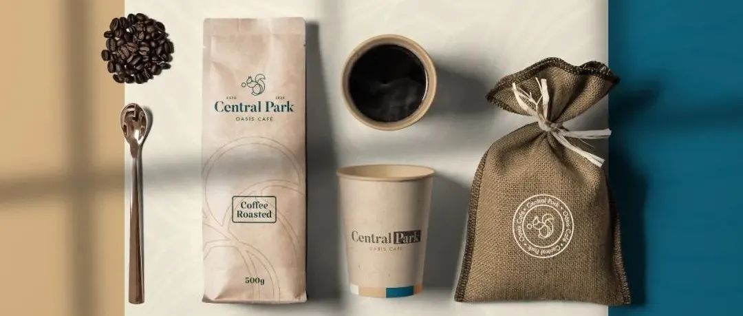 PackHorizon｜Central Park 咖啡馆品牌包装设计