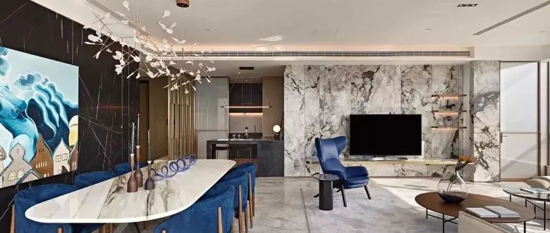 李玮珉作品 | 成都美年中心3套豪宅样板间-效果图和实景照片