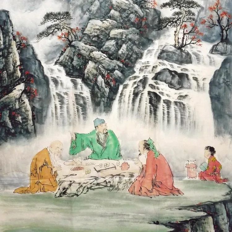 画师：梁树年绘画作品欣赏