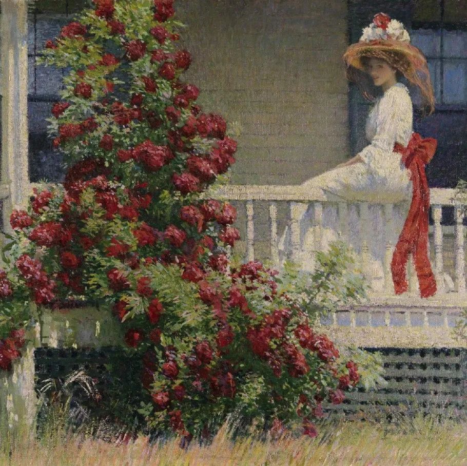 Philip Leslie Hale油画人物绘画作品欣赏