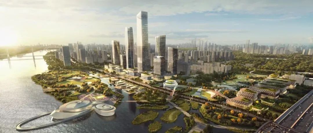Gensler为海珠创新湾沥滘核心区提出了“像素城市”的设计概念