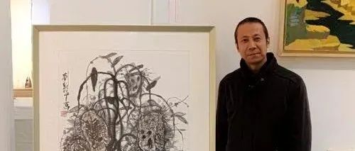 2009年刘新华现代彩墨在798在3画廊2009年12月参加在3画廊参加《诗意的栖居》魏立刚等七人联展