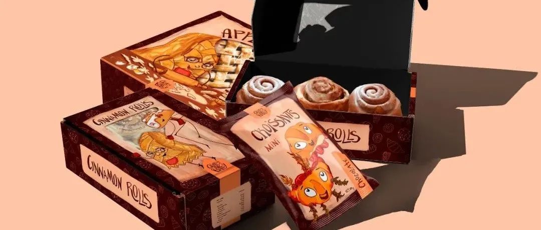 PackHorizon｜Cakey-Bakey面包店品牌包装设计