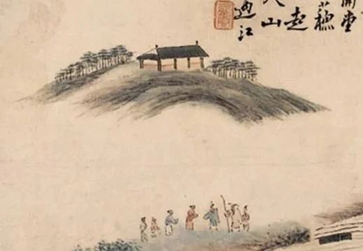 石涛学生的画，笔墨洁雅