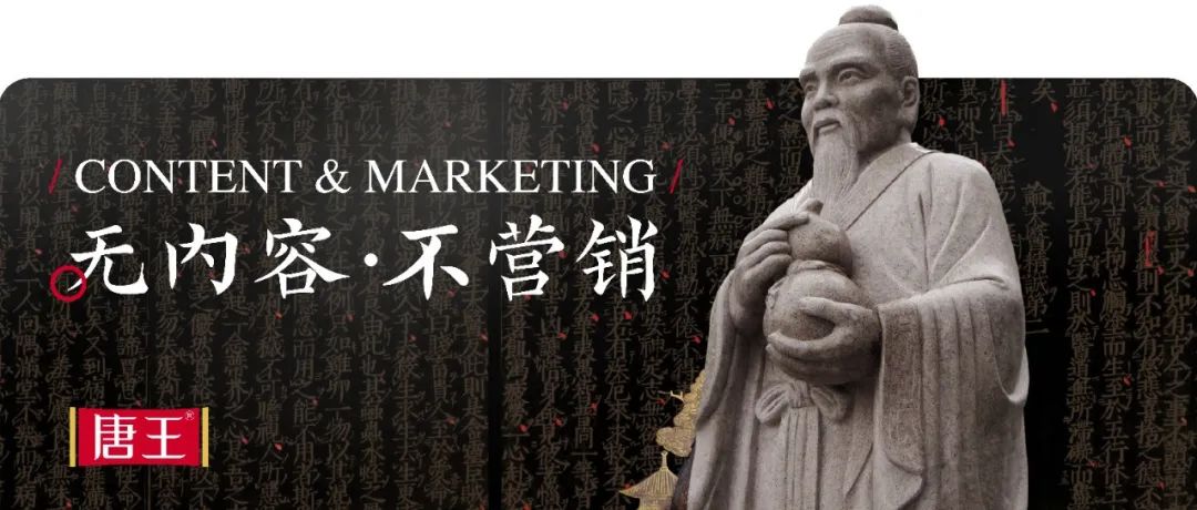唐王×红马丨无内容 不营销 — 唐王品牌内容营销篇