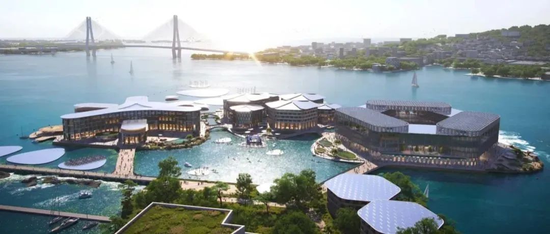 由 BIG 和 Samoo 设计的首个漂浮城市方案正式公布