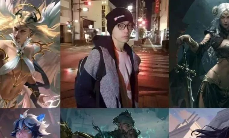姐姐真香！自学CG成才获各大厂商青睐，LOL普朗克-背叛之刃的原画师-7.GAME