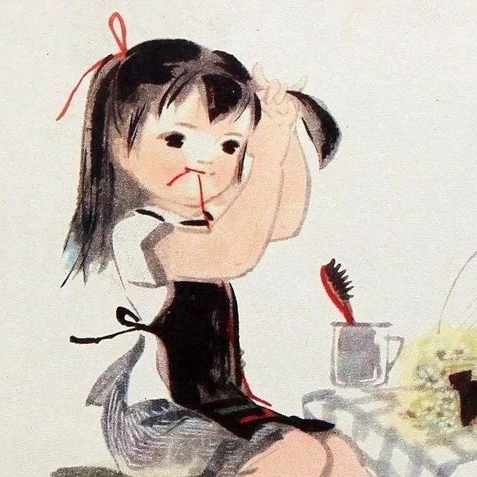 她画的儿童画，人见人爱！
