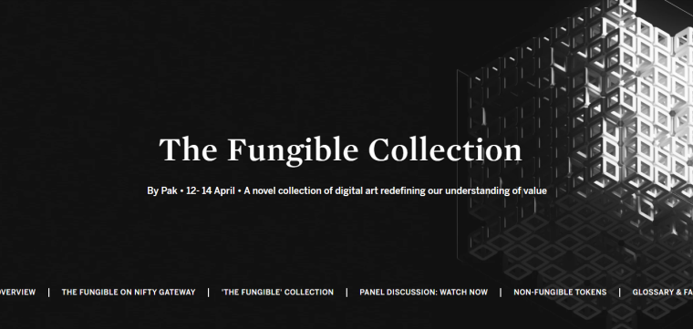 【设计聚焦-NFT设计】The Fungible Collection拍卖会：探讨“价值”的数码艺术品赏析