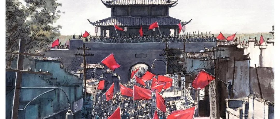 手绘建党百年 | 千秋伟业 风华正茂