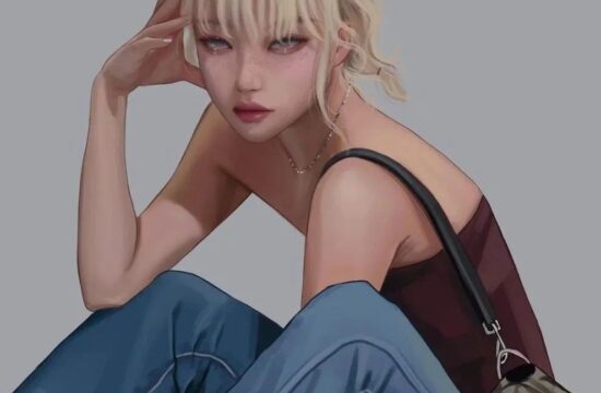 头像级插画，这些又酷又美的女孩，让人一眼沦陷