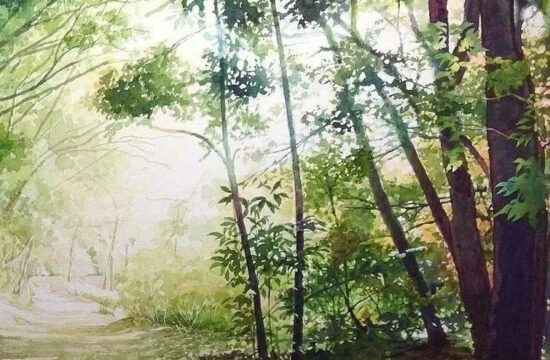 浮光掠影的美感 | 日本画家横冈拓美写实风景水彩画