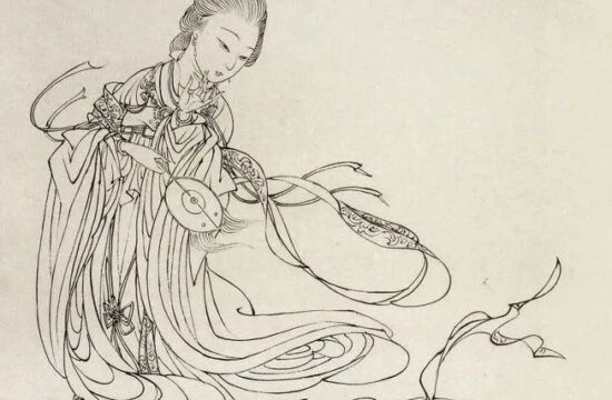 蔡岚，线描人物高清画谱