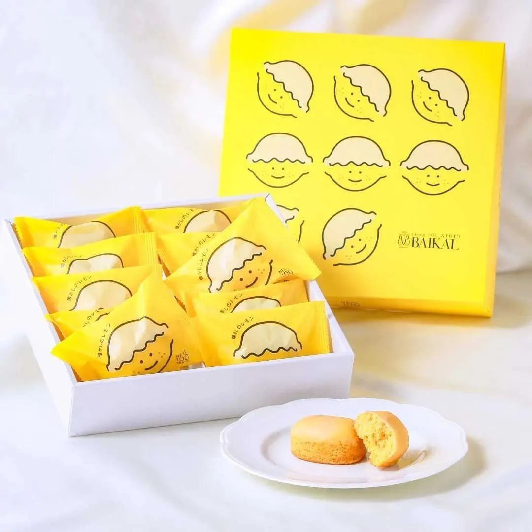 京都洋菓子老铺BAIKAL甜点换新包裝！招牌柠檬蛋糕绝绝子！