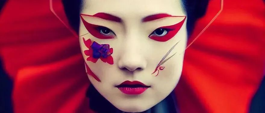 数字艺术家描绘“新艺伎”，网友的评价，竟出奇一致
