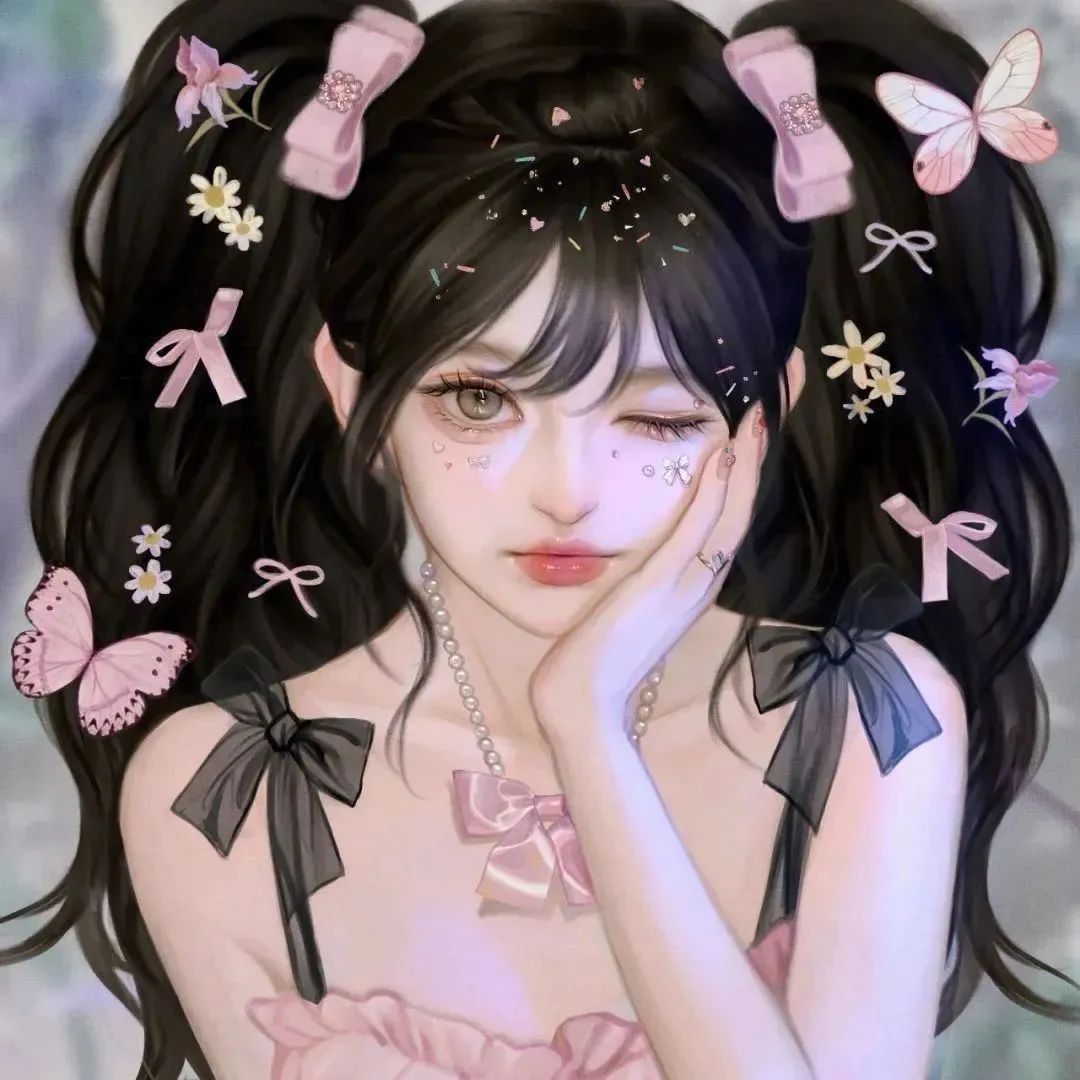 微信头像｜超仙气闺蜜姐妹女生头像，绝美哦！