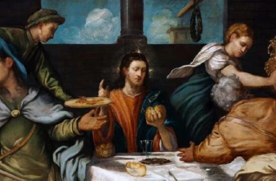关于【以马忤斯的晚餐-Supper at Emmaus】的油画图像