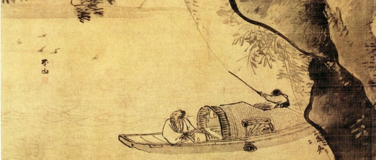 《溪山放艇图》张路（明） - 中国名画鉴赏语音讲解（二百二十七）