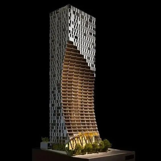 模型手册 | ​隈研吾：1550 Alberni Street Tower