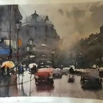 ​水彩大师Alvaro Castagnet风景绘画作品