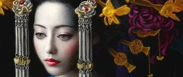 画家笔下的美女与大自然，如此神秘与感性