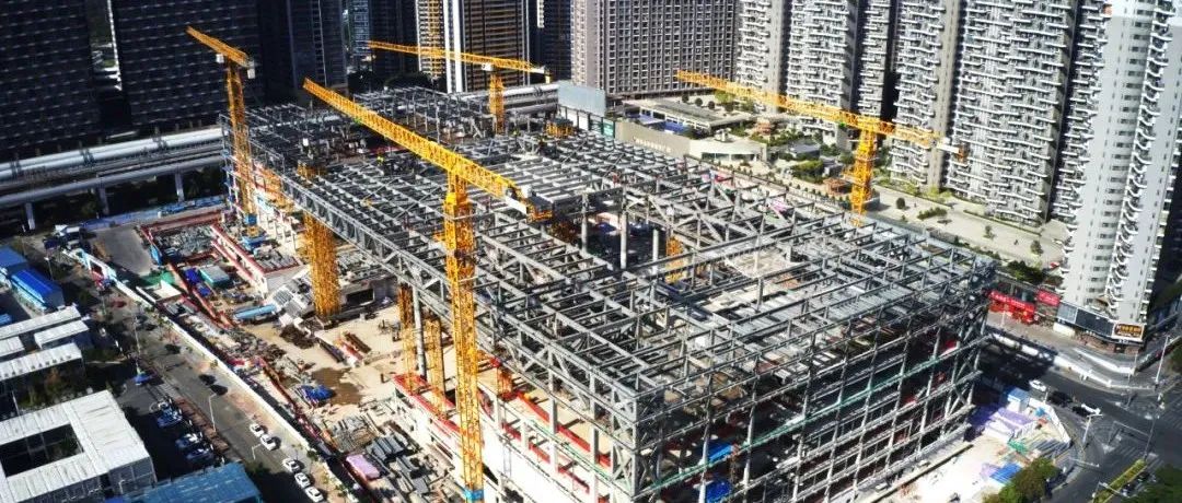 筑博快讯 | 深圳龙华“两馆”已完成主体结构封顶，计划明年建成开放