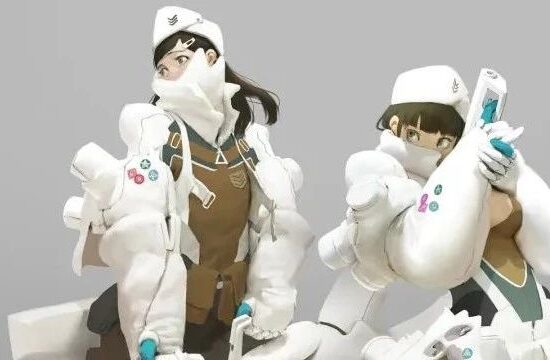 少女脸+机械身~低调韩国画师8.1K+的高赞作品，把我拿捏的死死！