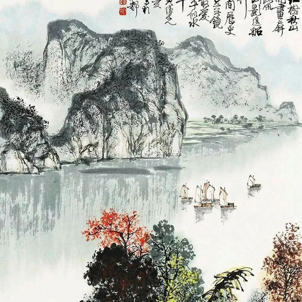 这位大师的秋山秋水，入了眼，醉了心！