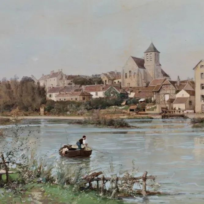西方绘画风景作品