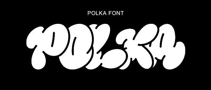Polka Font｜潮流感趣味字型