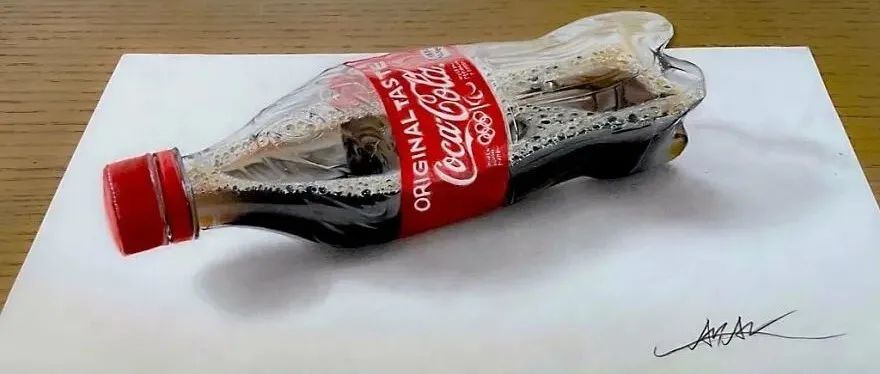 纸面上的3D画，让人怎么都不敢相信，网友​：不是在逗我？