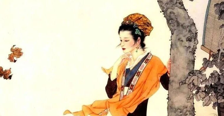 仕女《人比黄花瘦》绘制步骤图解