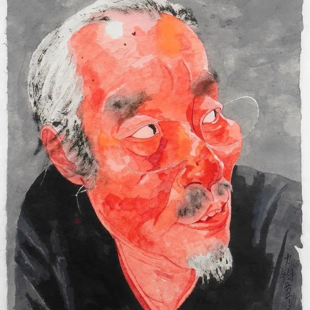 方力钧水墨 | 宏大背后的情怀——李津看方力钧的水墨世界