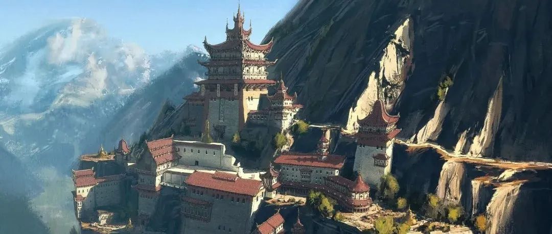 又一个建筑专业出身的场景概念设计师，构图真的有点东西！-D.ROCK