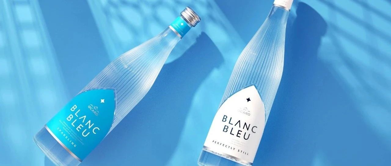 俄罗斯包装｜&quot;Blanc - Bleu &quot;饮用水品牌包装设计