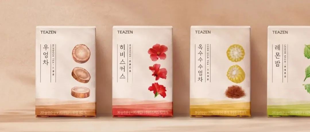 返璞归真的创意中草药养生茶包装设计