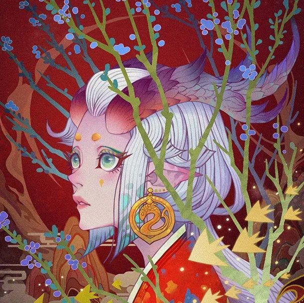 国潮插画纹样怎么画？腾讯高级原画师手把手教