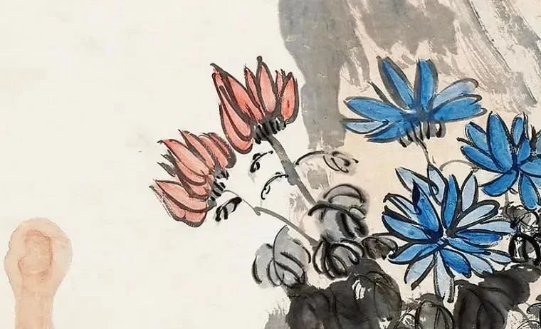 吴昌硕的花鸟画，笔法老辣！
