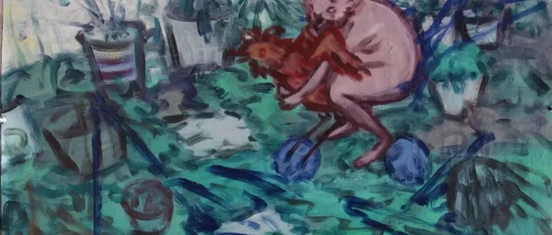 用不完的绿色 / 于洋 绘画