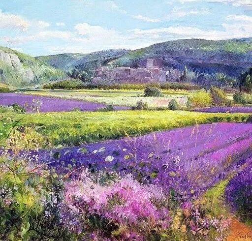 画家蒂莫西·伊斯顿的风景画绘画作品欣赏