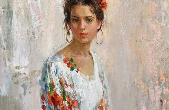 俄罗斯阿纳斯塔西娅·马特维耶娃油画绘画作品欣赏