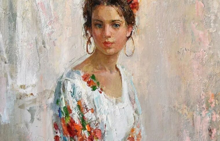 俄罗斯阿纳斯塔西娅·马特维耶娃油画绘画作品欣赏