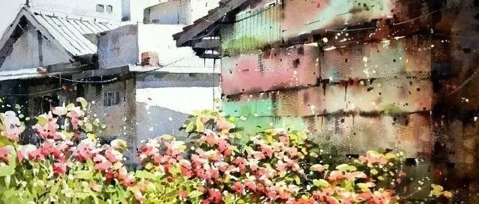 ​英国水彩画家Margaret Merry风景绘画作品欣赏