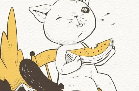 性格内向的猫插画，画出无数人心声：实在太像自己了